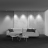 Потолочный светильник MAYTONI ALFA LED C064CL-8W3K-RD-WB
