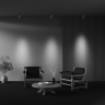 Потолочный светильник MAYTONI FOCUS LED C055CL-L12W2.7K-W-PT