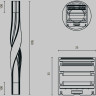 Радиусный профиль MAYTONI TWIST ALM-3535R-B-T-180°-0.5M 35x35 180° черный ALM-3535R-B-T-180-0.5M