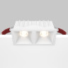 Встраиваемый светильник MAYTONI ALFA LED DL043-02-10W3K-D-SQ-W